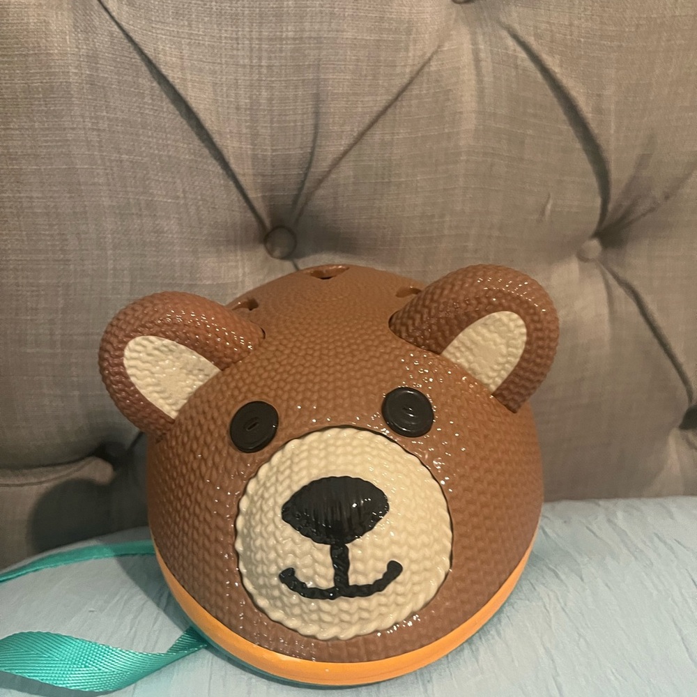 Brown Bear Kids Helmet
